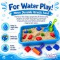 WOOPIE Kinetic Sand Magic vandeniui 18 dalų rinkinys su dėžute