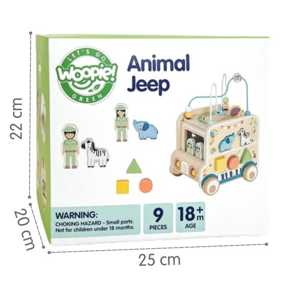 WOOPIE GREEN Medinis veiklos kubas 