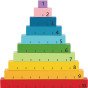 Tooky Toy Edukacinė Montesori dėžutė-žaidimas Rebusas Oro lentelė su abaku 6 viename nuo 3 metų