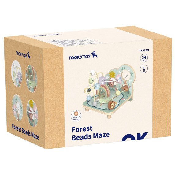 TOOKY TOY Medinis Motorinis Kilpų Miško Labyrintas