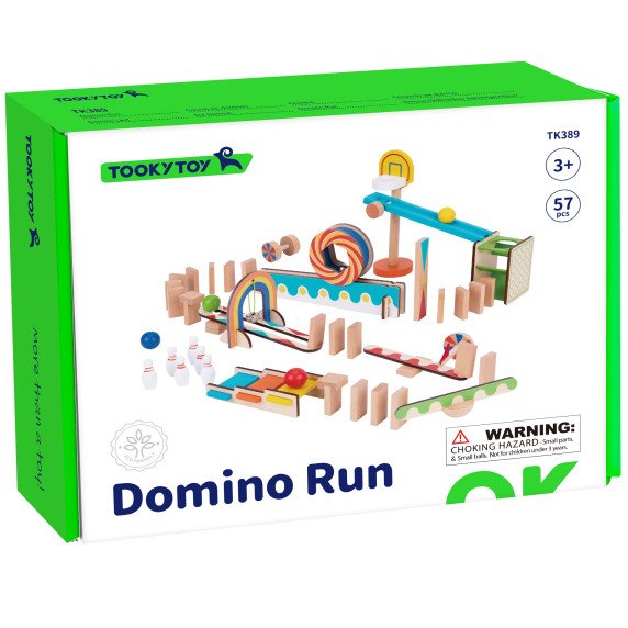TOOKY TOY Domino kamuolių trasa