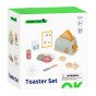 TOOKY TOY Medinis Tosteris Pastelinis Pusryčių Rinkinys
