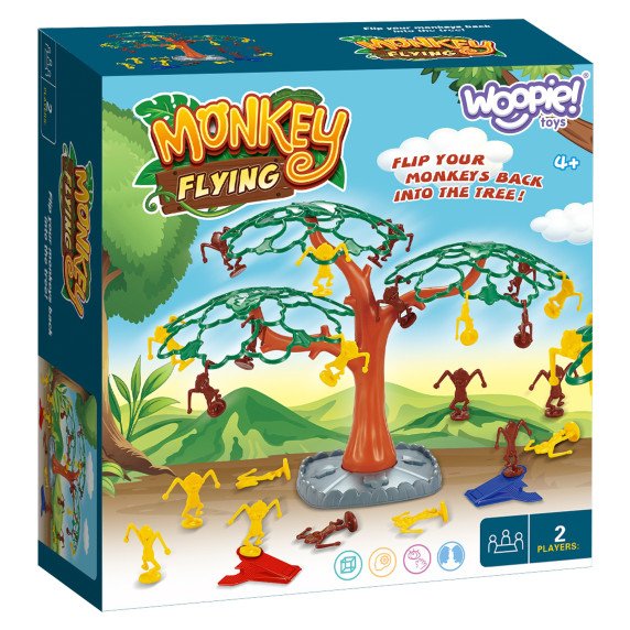 WOOPIE Skraidantis Beždžionėlių Žaidimas Arcade