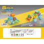 WOOPIE 6-in-1 STEM Transporto Konstruktorius su Kūno Dalimis