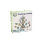 WOOPIE GREEN Balansuojantys mediniai gyvūnai stambinami puzzle FSC