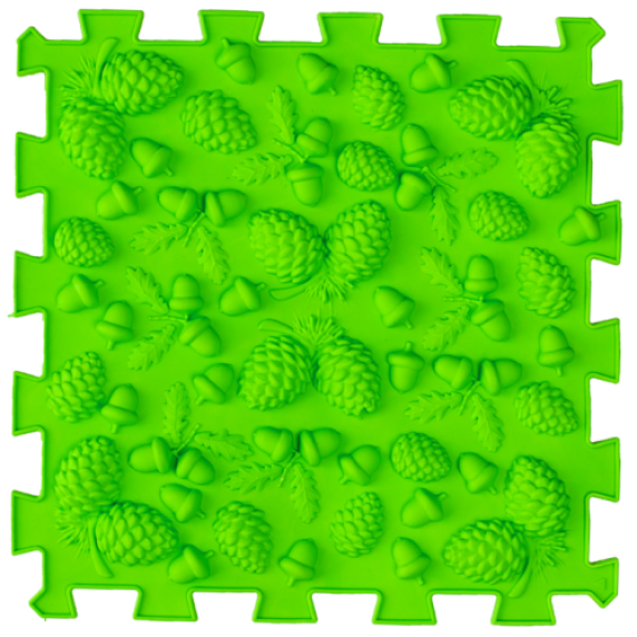 Sensorinių ortopedinių kilimų rinkinys Ortek „Puzzle Mix“ (8 + 12 vnt.)