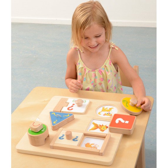 MASTERKIDZ Edukacinė lenta Atminties mokymosi Montessori