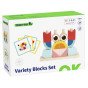 TOOKY TOY Kūrybinis medinis 3D kosmoso blokų krabas