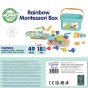 WOOPIE GREEN Montessori 12-in-1 variklio konstrukcijos dėžė FSC