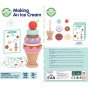 WOOPIE GREEN Medinis ledų kremo Montessori galvosūkis Iš gamyklų 12 dalių FSC