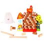 TOOKY TOY Arkadinė žaidimo kritimo vieta Medinis ūkininkas