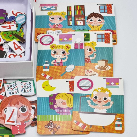 TOOKY TOY Medinis galvosūkis Magnetinė dėžutė