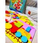 TOOKY TOY 4 in 1 Puzzle Montessori Blokų galvosūkiai
