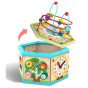 TOOKY TOY interaktyvi Medžio Montesorio šešiakampė atidarymo dėžutė