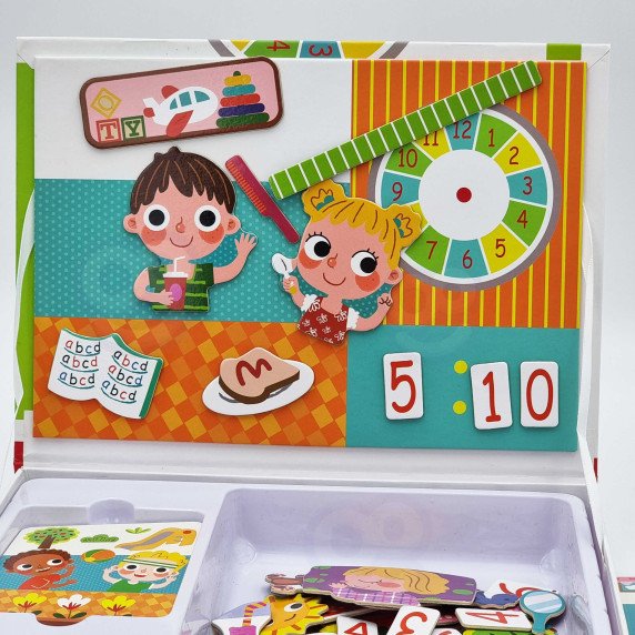 TOOKY TOY Medinis galvosūkis Magnetinė dėžutė