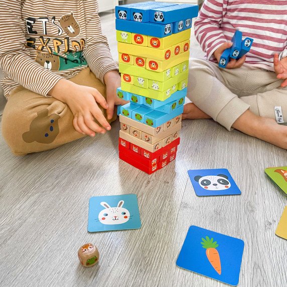 TOOKY TOY Gyvūnų Žaidimų Salė 82 vnt.