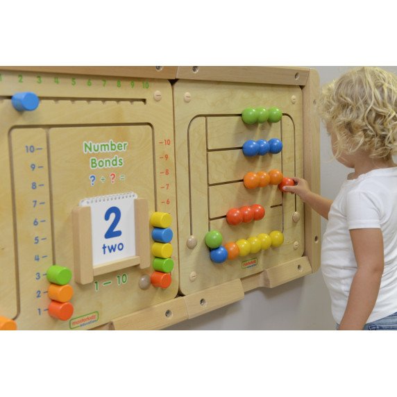 MASTERKIDZ Montessori karoliukų labirinto lentelė