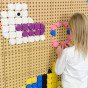 MASTERKIDZ Geometrinių formų smeigtukų komplektas (64 vnt.)