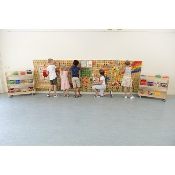 MASTERKIDZ Kūrybinė STEM Mokslinė Lenta, 2 Vnt. + Montavimo Skydas 120x80cm