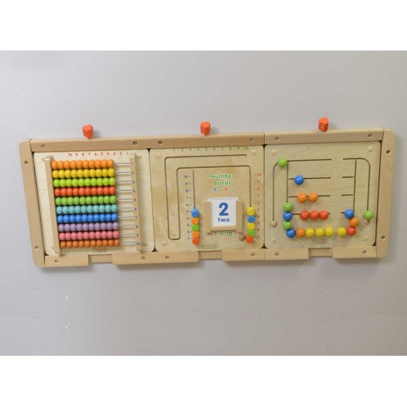 MASTERKIDZ Viršutinė ir apatinė sijos montavimui ant 1 Flex mokomosios lentos