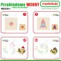 MASTERKIDZ Medinis mokomasis stalas + STEM SIENOS PAPUOŠALAI + 563 Blokai