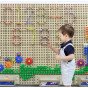 MASTERKIDZ Medinis STEM lenta, laisvai stovinti XXL formos namo su priedais