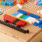 MASTERKIDZ STEM Kaladėlių rinkinys 135 vnt. su 4 vnt. dėklais.