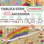 MASTERKIDZ Laisvai stovintantis STEM Kūrybinis Mokymosi Lentai 125 x 86 + Priedų Rinkinys