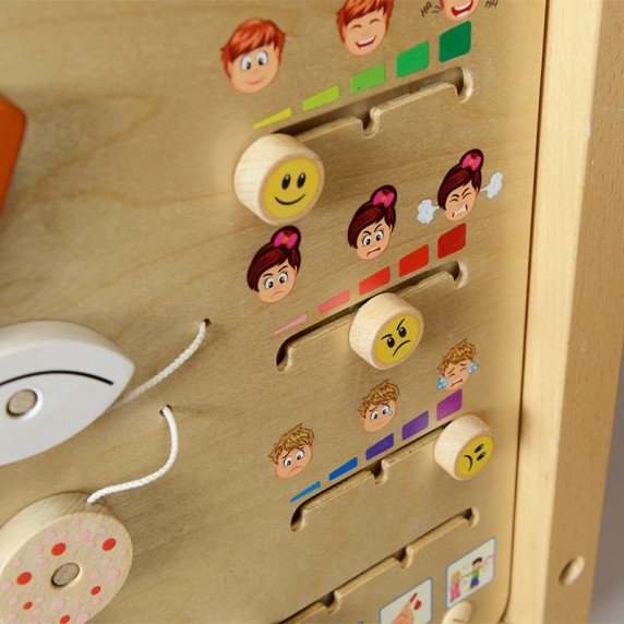 MASTERKIDZ Kaip Jūs Jaučiatės? Montessori Emocinio Mokymosi Lenta