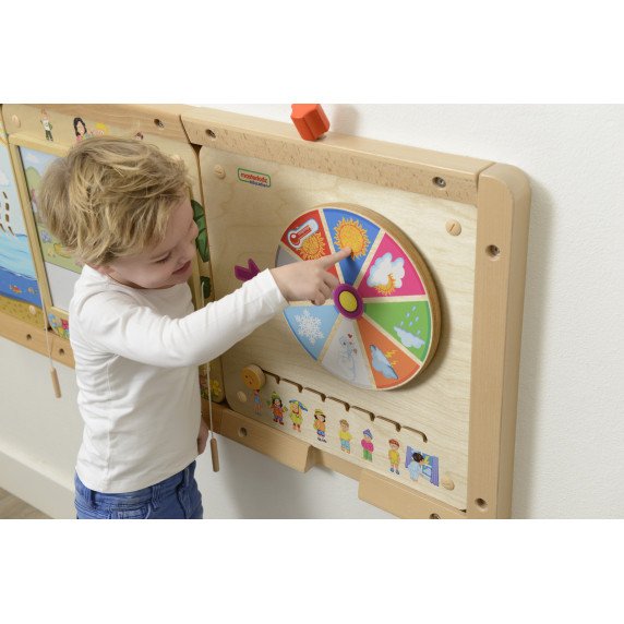 MASTERKIDZ Orų pažinimo lentelė