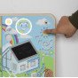 MASTERKIDZ Montessori atsinaujinantys ir neatsinaujinantys energijos šaltiniai edukacinė lentelė