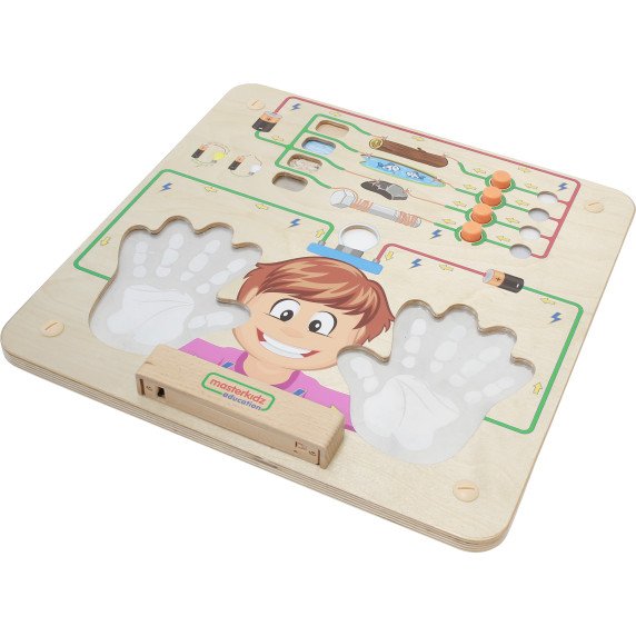 MASTERKIDZ Edukacinių lentų rinkinys - Traukinys (5 vnt.)