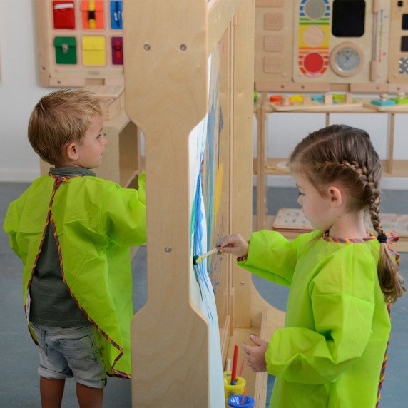 MASTERKIDZ Didele medinė langų tapybos drobė