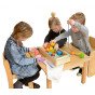 Didelis medinis Montesori siūlų įtraukiklis MASTERKIDZ
