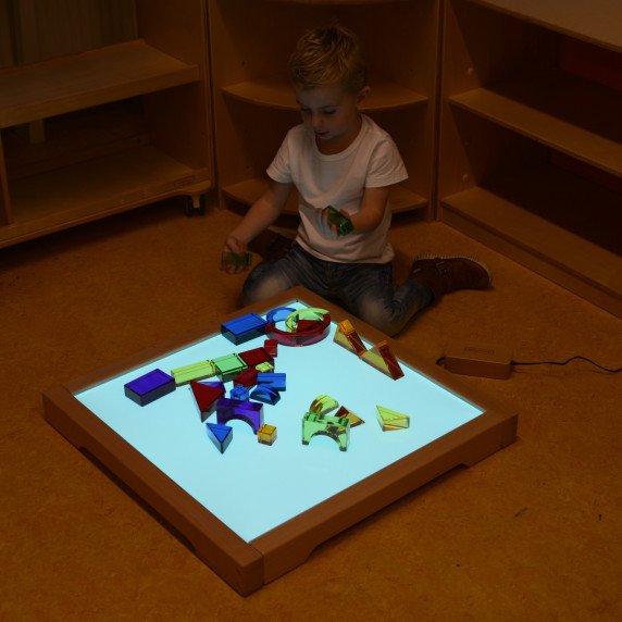 MASTERKIDZ LED šviesos panelis, keičiantis spalvą su nuotoliniu valdymu.