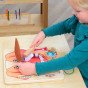 MASTERKIDZ Mokymasis apie sveiką burnos higieną su šunimi kaip pavyzdžiu - Montesori edukacinė sienos lentelė