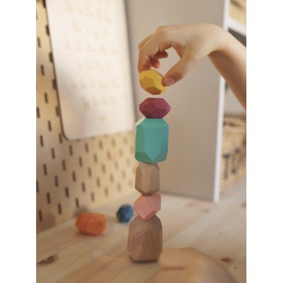 Tooky Toy Edukacinė Montesori dėžutė-žaidimas Rebusas Oro lentelė su abaku 6 viename nuo 3 metų