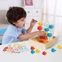 TOOKY TOY dėžė XXL Montessori edukacinė 7in1 pojūčių dėžė 19-21 mėnesiui