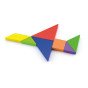 VIGA Tangram Medinis Loginis Žaidimas Galvosūkis FSC Sertifikuotas