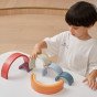 VIGA PolarB medinis vaivorykštės galvos įdėklai kūrybinių Montessori užduočių metu