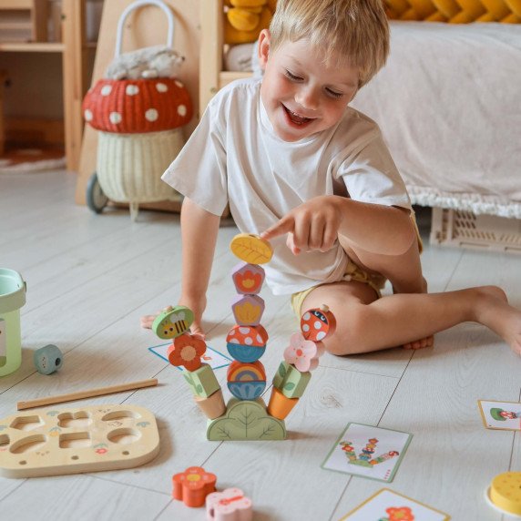 TOOKY TOY Mokomasis dėžutės rinkinys 5-in-1 Magiškas sodas Montessori