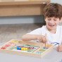 VIGA medinis kamuolių surinkimo ir suderinimo žaidimas Montessori galvosūkis