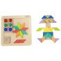 MASTERKIDZ Mokymosi rusys Montessori spalvų ir formų mokymosi mozaikos galvosūkis