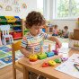 TOOKY TOY Formų rikiavimo žaislas su įvairiais Montessori blokais