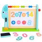 TOOKY TOY Didelis medinis dvipusis magnetinis + kreidinis lenta