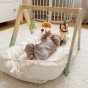 TOOKY TOY Kūdikio gimnastikos stovas su 3 minkštutėmis pakabučių