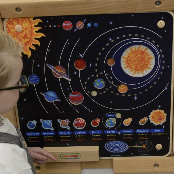 MASTERKIDZ Saulės sistemos mokomasis stalas