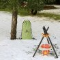 TOOKY TOY Medinis stalo gamyklos gaminio rinkinys su laužaviete