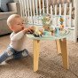 Medinis Montesori veiklos stalas „TOOKY TOY“ su variklinėmis ritinėlių juostomis