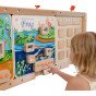 MASTERKIDZ Flex Montessori Sienos Lentos Gyvenimo ciklas su varlių